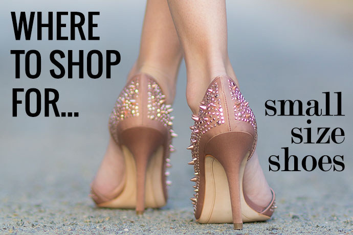 Where To Shop Size 4 Shoes and Smaller