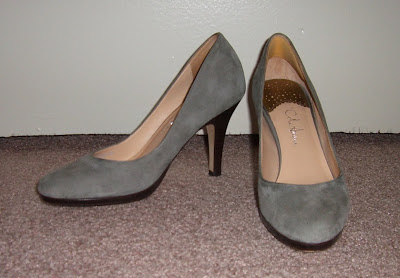 Obsession: Grey Suede Shoes