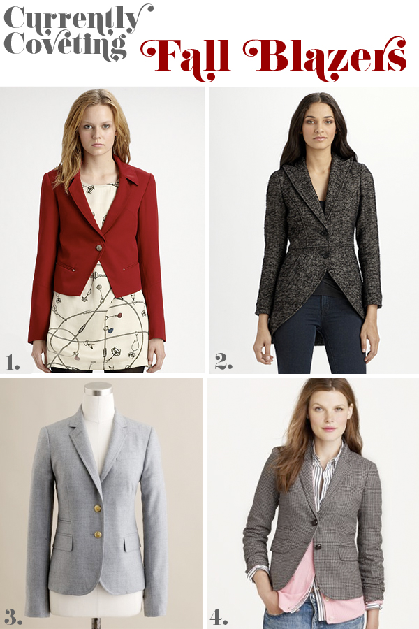 currently coveting fall blazers