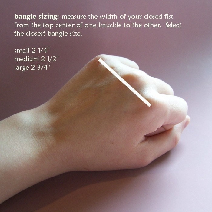 Bangle Bracelets for Thin Wrists (and How to Measure What Size Bangle You Need)