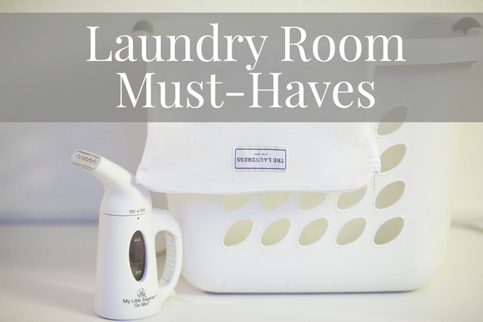 My Laundry Room Must-Haves