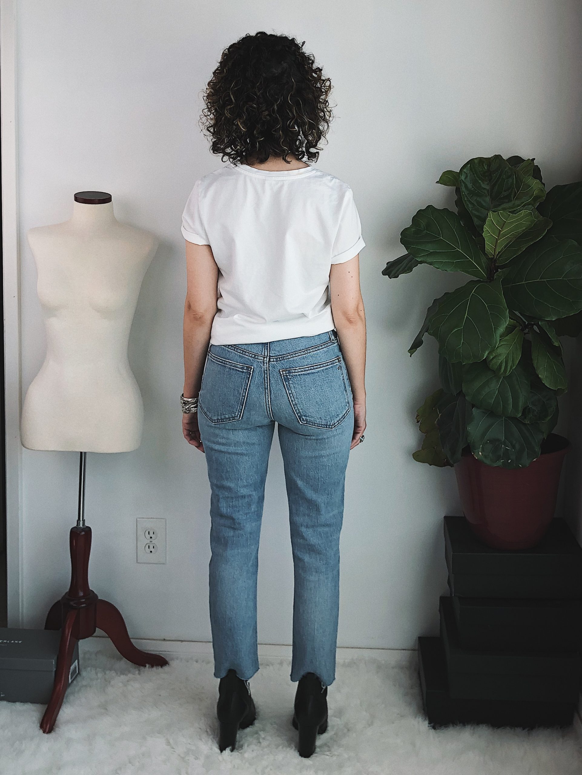 madewell petite perfect vintage jean denim review