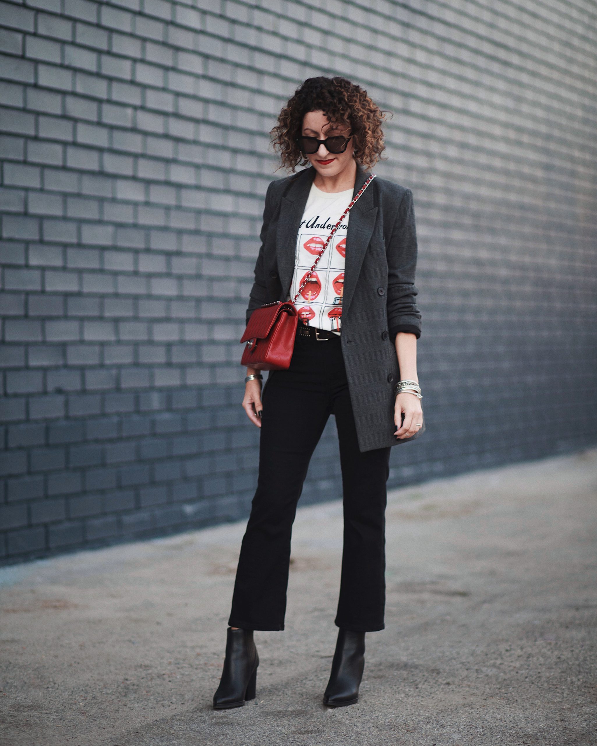 Pops of Red For Valentine’s Day & A Look At The Madewell Demi-boot in Petite